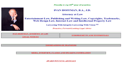 Desktop Screenshot of ivanhoffman.com